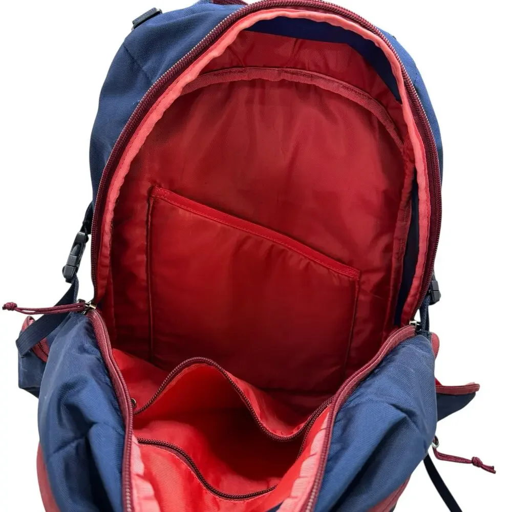 PATAGONIA Paxat 30L Backpack Womens Red Blue Daypack Pockets Zipper Laptop